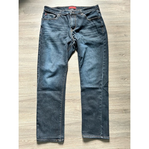 Mbx Other - MBX Jeans Men's 36 x 29 Measured Dark Blue Slim-Fit Stretch Denim Pants